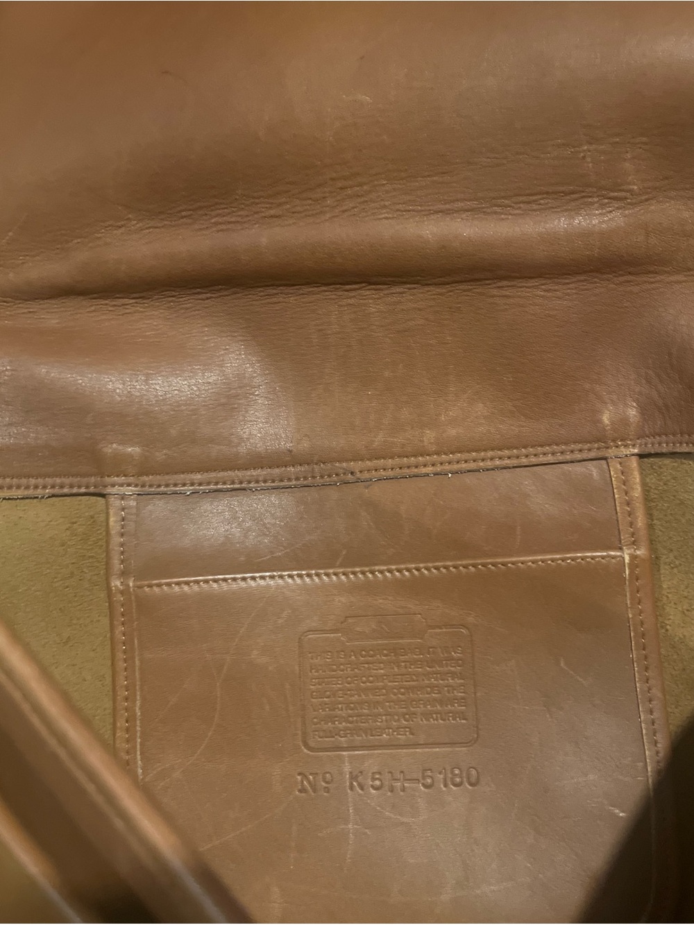 Coach Vintage Messenger Bag- Brown - Picture 3 of 4